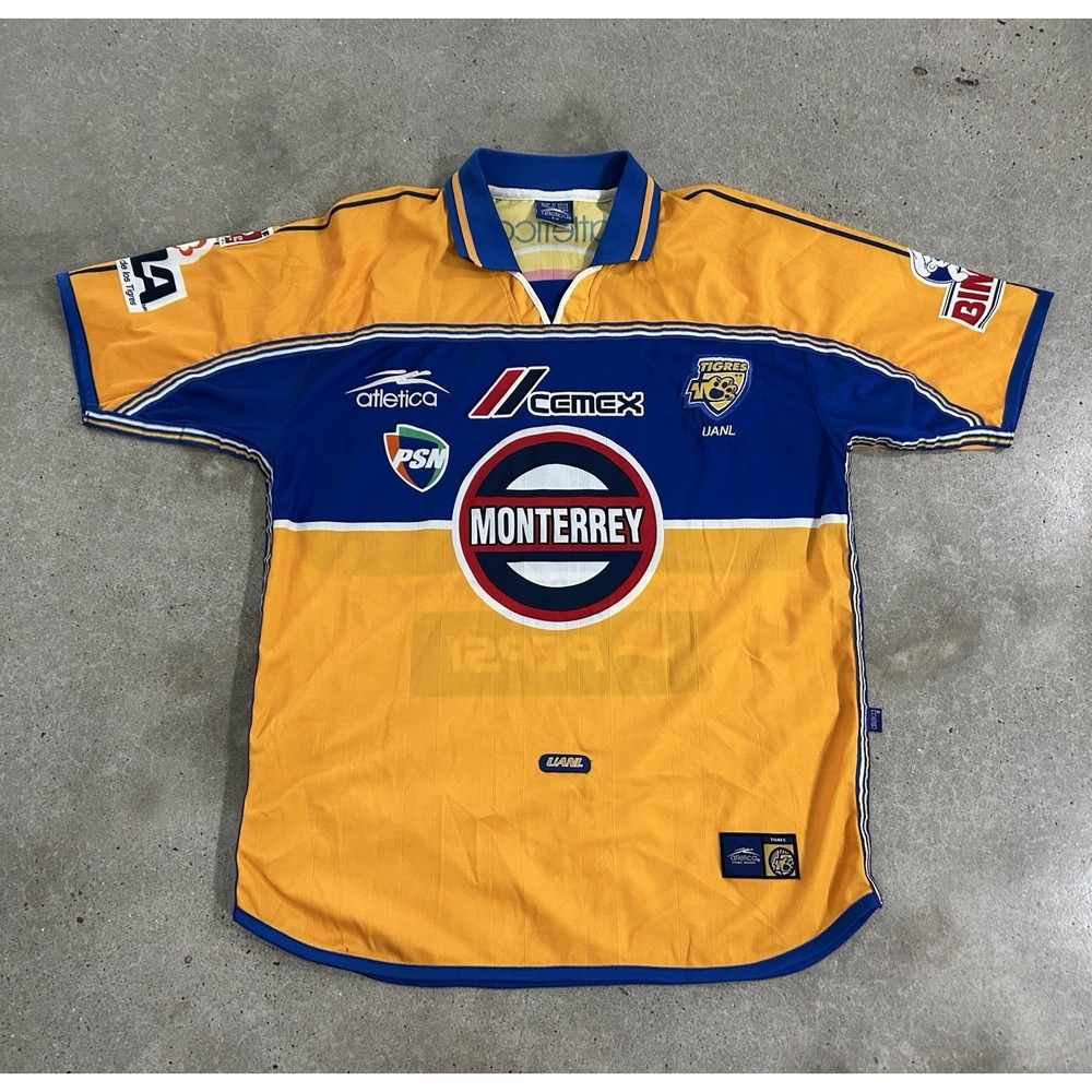 Vintage Tigres UANL Liga MX Atletica Original Jersey Size M‎